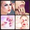 2000 Pieces Flat Back Gems Rhinestones 6 Sizes (1.5-6 Mm) Round Crystal Rhinestones with Pick up Tweezer and Rhinestones Picking Pen for Crafts Nail Clothes Shoes Bags DIY Art (Orange)
